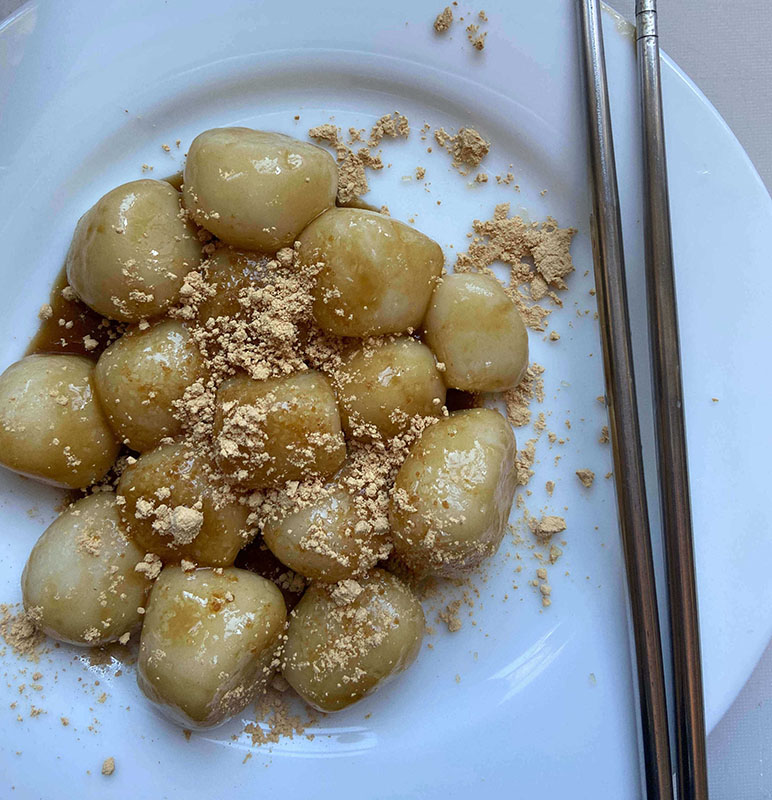 红糖金粉糯米团 Kinako Brown Sugar Mochi