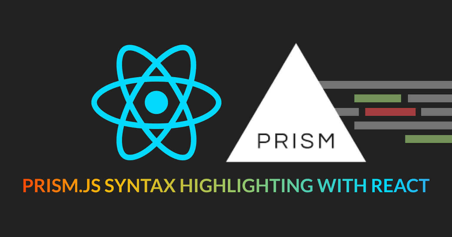 prism logo + react logo