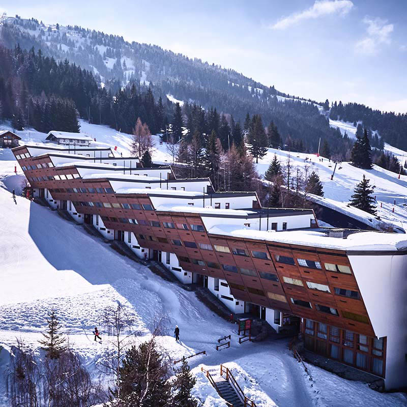 Les Arc Ski Resort designed by Charlotte Perriand