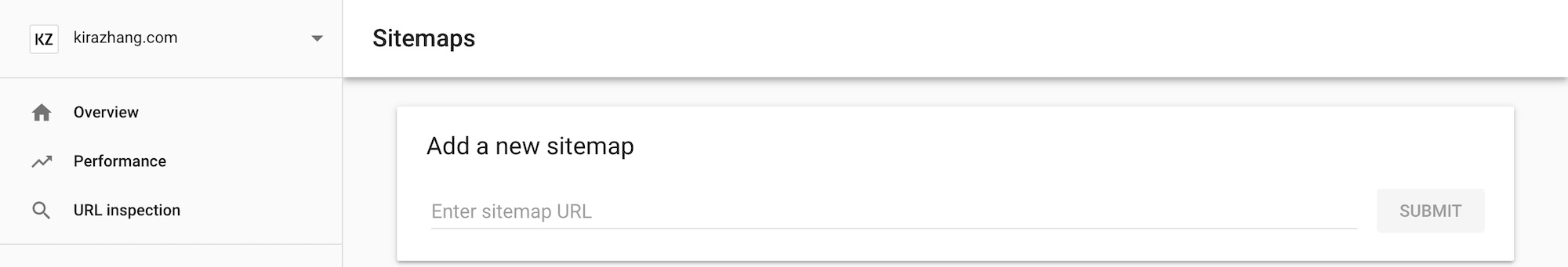 upload your sitemap URL to google